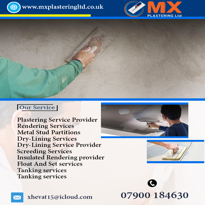 Rendering Service Cost Essex | MX PLASTERING Ltd.